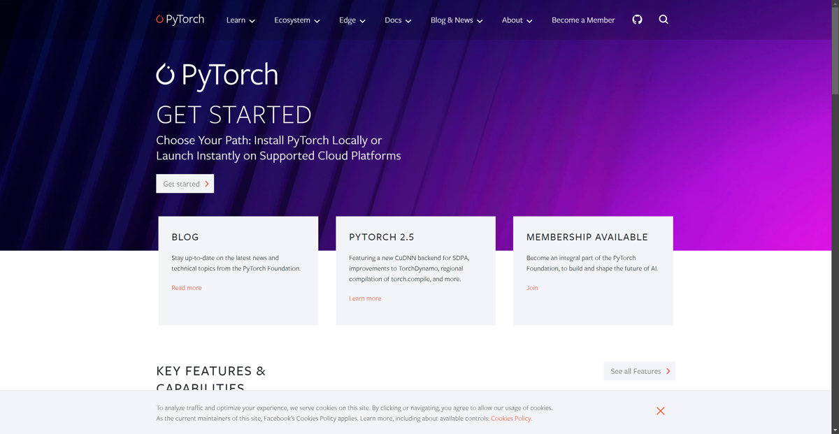 PyTorch - Scalable Deep Learning Library for AI
